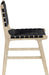 Entwine - Vegan Leather Upholstered Dining Chair - Painted Natural - Simple Home Plus