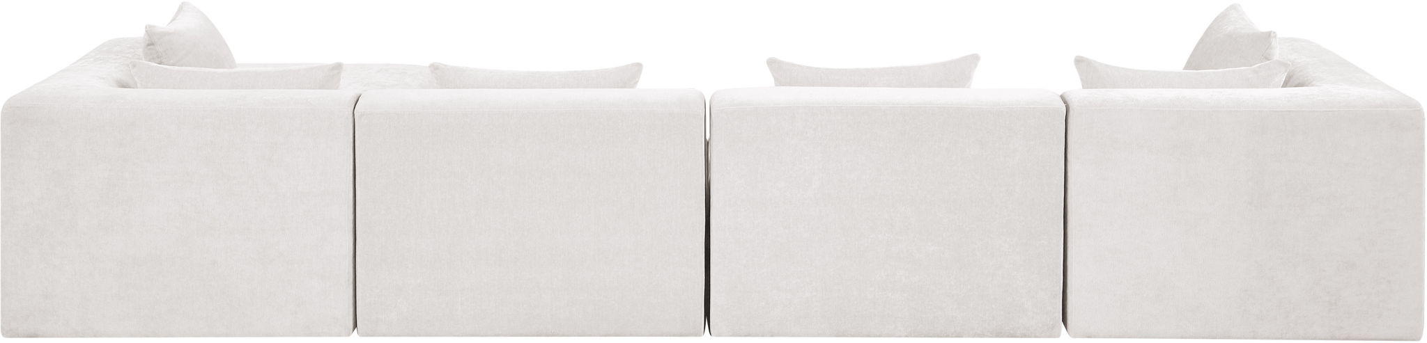 Stellar - 5 Piece Upholstered Modular Sectional - Simple Home Plus