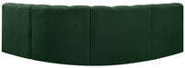 Arc - Boucle Fabric 4 Piece Corner Modular Sofa - Simple Home Plus