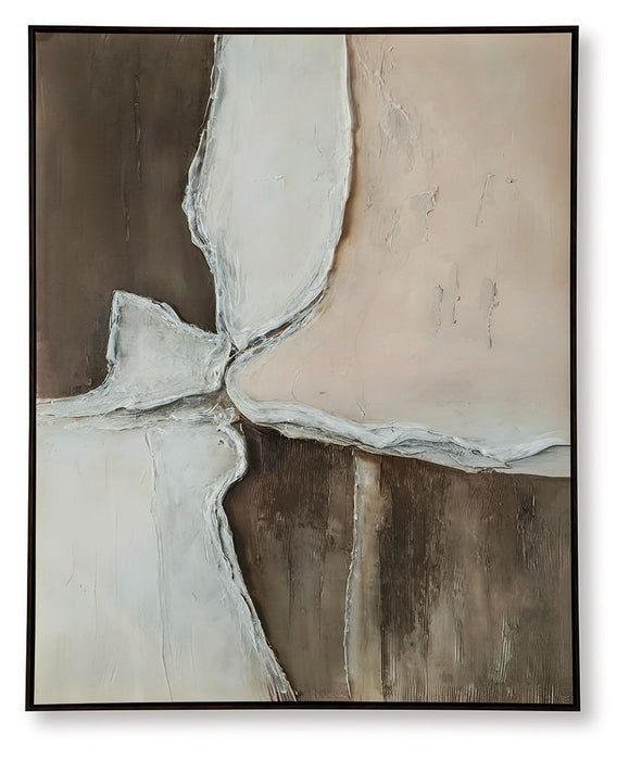 Junward - Brown / Tan / White - Wall Art - Simple Home Plus