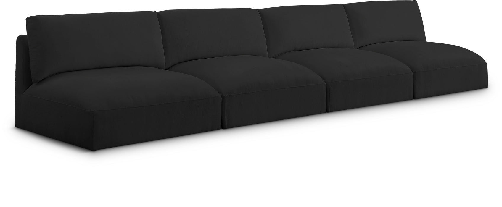 Ease - 4 Seat Modular Armless Sofa - Simple Home Plus