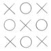XOXO - Steel Wall Decor - Pearl Silver - Simple Home Plus