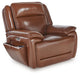 Healy Pier - Chocolate - Power Recliner / Adj Headrest - Simple Home Plus