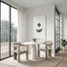 Brenda - Chenille  Dining Chair (Set of 2) - Simple Home Plus
