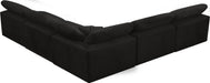 Cozy - 5 Piece Modular Corner Armless Sectional - Simple Home Plus