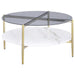 Jonelle - Round Coffee Table Set - Simple Home Plus