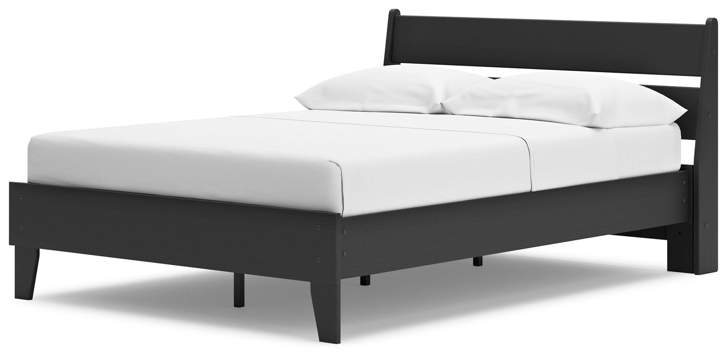 Socalle - Panel Platform Bed - Simple Home Plus