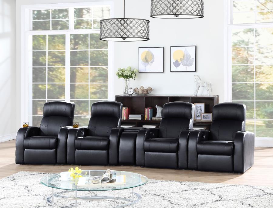 Cyrus - Upholstered Home Theater Seating - Simple Home Plus