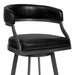 Saturn - Swivel Bar Stool - Mineral Legs - Simple Home Plus