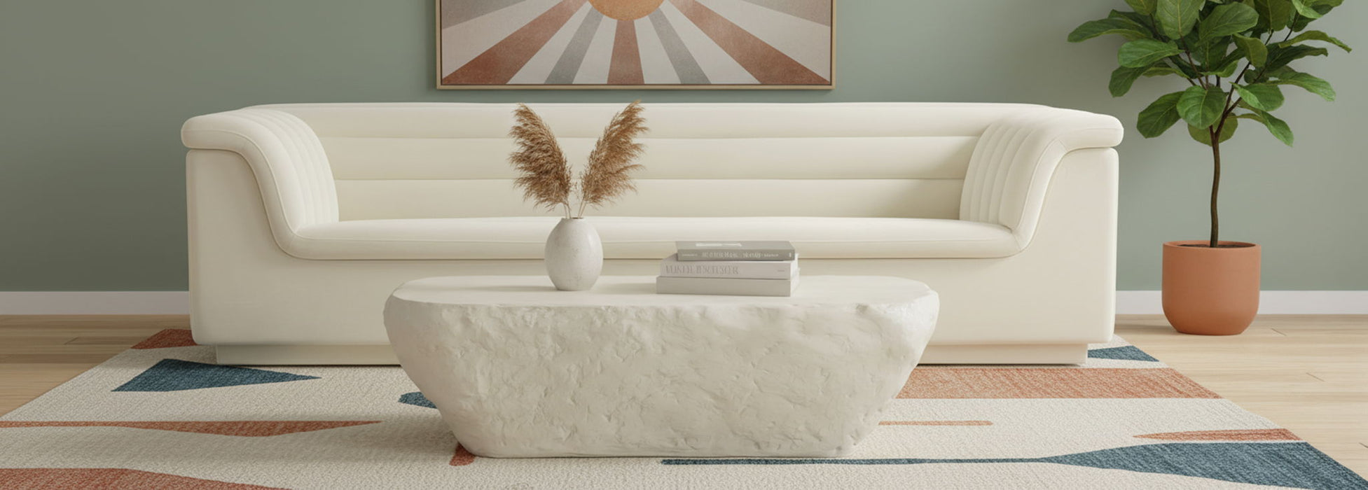 Cascade - Velvet Sofa - Simple Home Plus