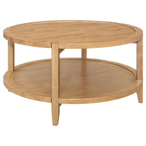 Camillo - Round Solid Wood Table - Simple Home Plus
