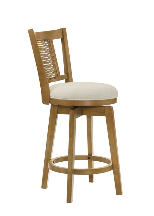 Isla - Swivel Barstool - Amber Glow - Simple Home Plus