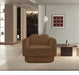 Bloom - Velvet Chair - Saddle - Simple Home Plus