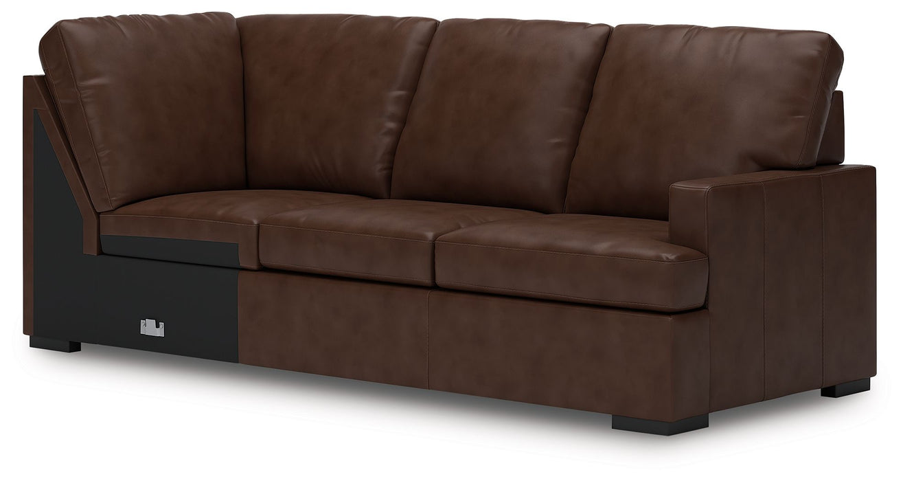 McDowlan - RAF Sofa With Corner Wedge - Coffee - Simple Home Plus