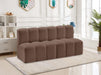 Arc - Faux Leather 2 Seats Modular Sofa - Simple Home Plus