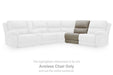 Narwhal Place - Armless Chair - Pebble - Simple Home Plus