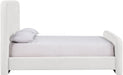 Fira - Chenille Fabric Upholstered Bed - Simple Home Plus
