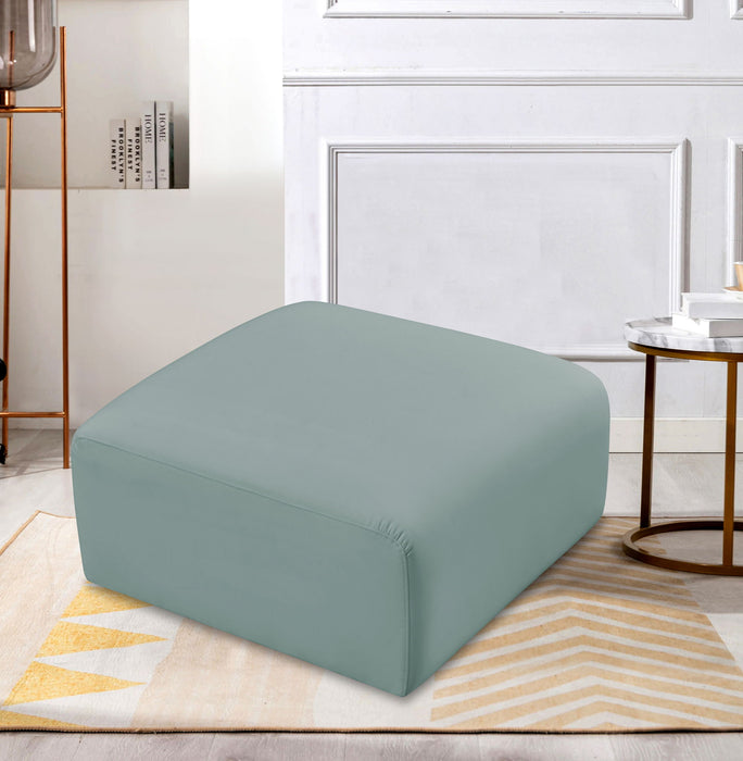 Arc - Faux Leather Ottoman - Simple Home Plus