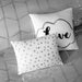 Raina - Metallic Printed Comforter Set - Gray / Silver - Simple Home Plus