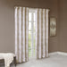 Victorio - 95" Printed Grommet Top Total Blackout Curtain - Ivory - Simple Home Plus