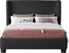 Penny - Boucle Fabric Bed - Simple Home Plus
