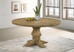 Florence - Round Pedestal Base Dining Table - Simple Home Plus