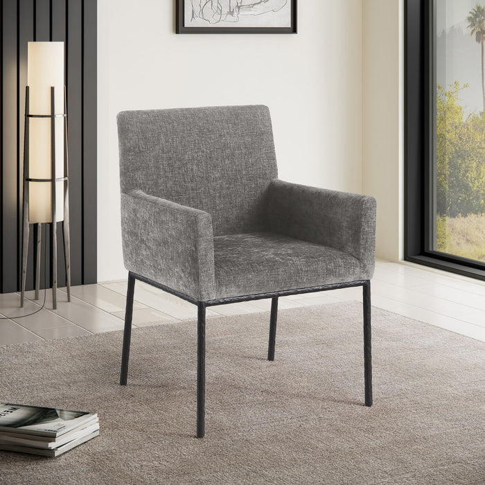 Reeves - Dining Chair With Black Legs (Set of 2) - Simple Home Plus