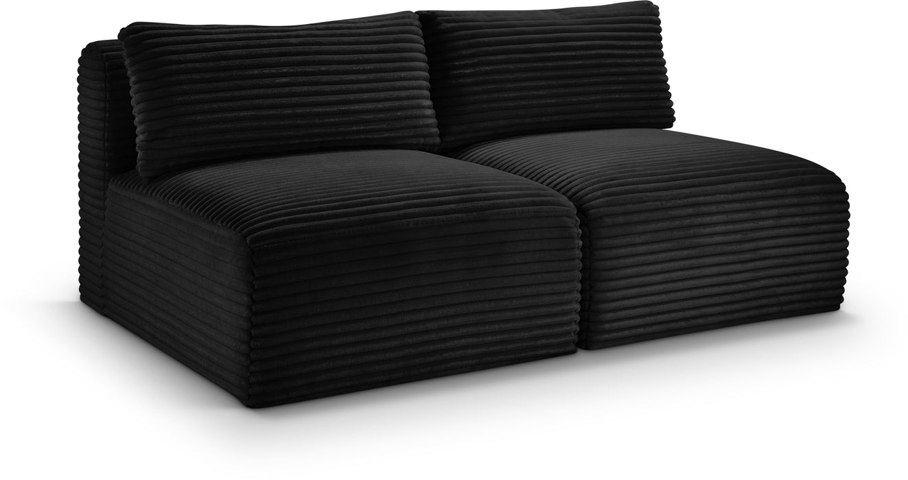 Shaggy - 2 Seat Modular Armless Sofa - Simple Home Plus
