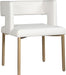 Caleb - Dining Chair with Gold Legs (Set of 2) - Simple Home Plus