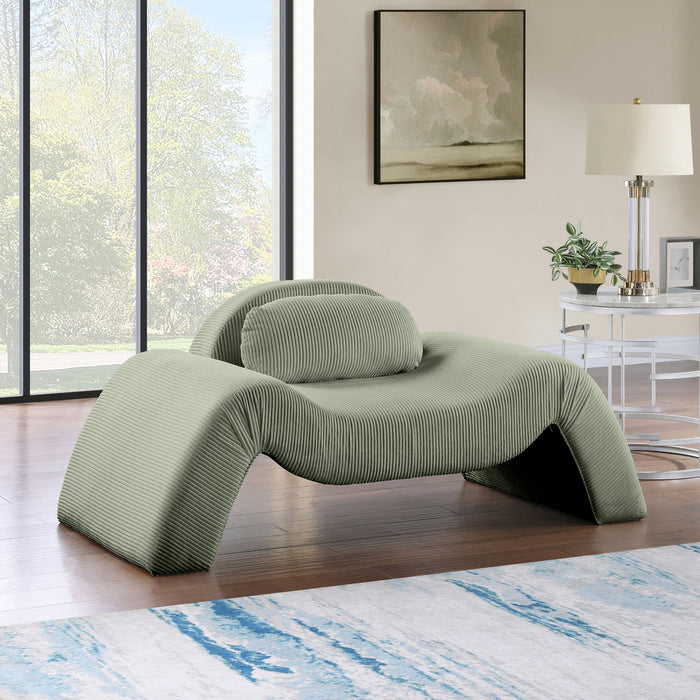 Austin - Corduroy Accent Chair - Simple Home Plus