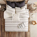 Sofia - Embroidered Decorative Square Pillow - Gray - Simple Home Plus