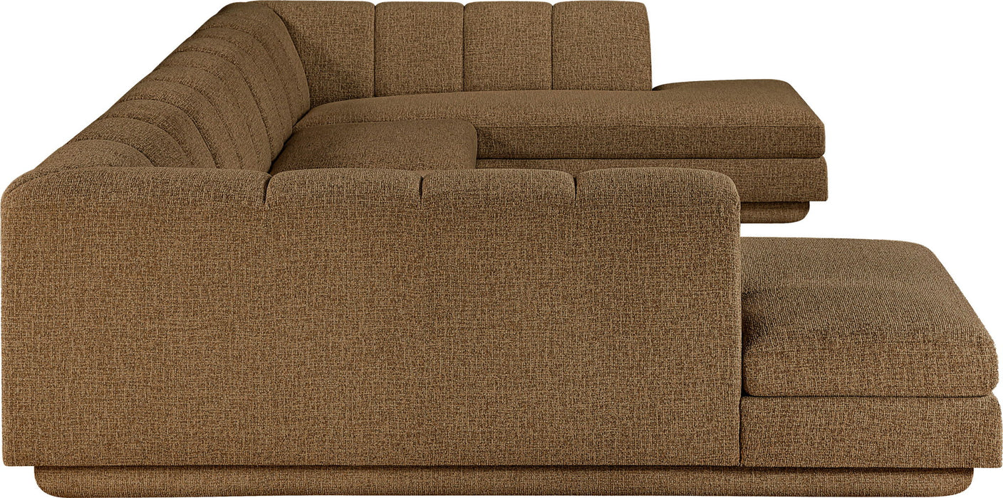 Modari - Sectional - Brown - Simple Home Plus