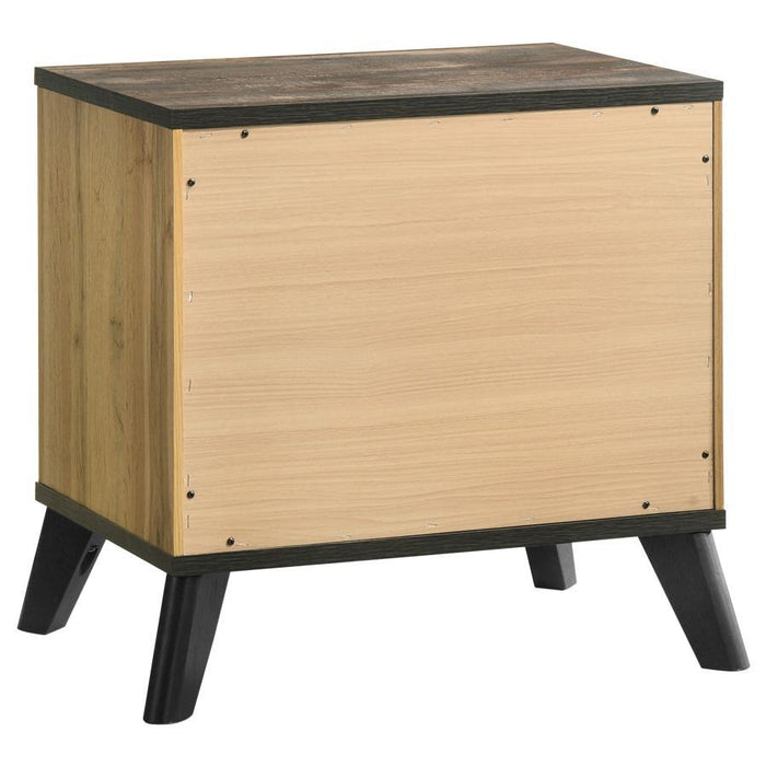 Kaywood - 2-Drawer Nightstand Bedside Table - Natural Pine - Simple Home Plus