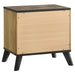 Kaywood - 2-Drawer Nightstand Bedside Table - Natural Pine - Simple Home Plus
