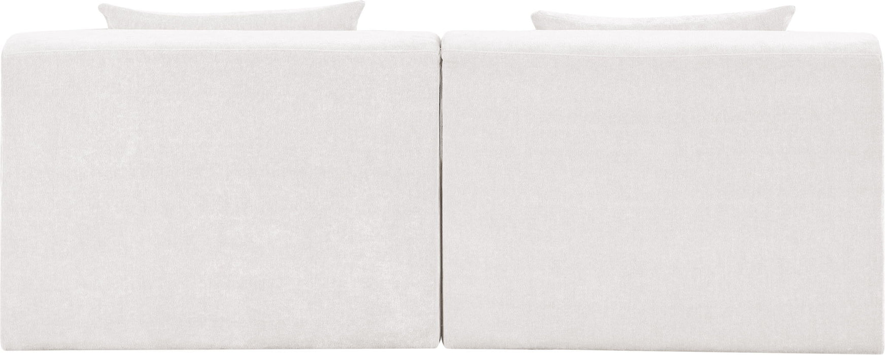 Stellar - 2 Piece 76" Upholstered Modular Armless Loveseat - Simple Home Plus