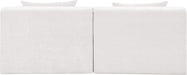 Stellar - 2 Piece 76" Upholstered Modular Armless Loveseat - Simple Home Plus