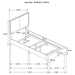 Boyd - Upholstered Panel Bed - Simple Home Plus