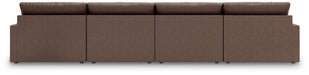 Whitehaven - 4-Piece Sectional Sofa - Brown - Simple Home Plus