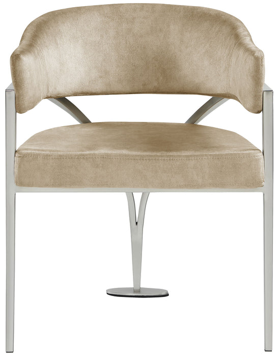 Madelyn - Dining Chair (Set of 2) - Brushed Chrome - Simple Home Plus