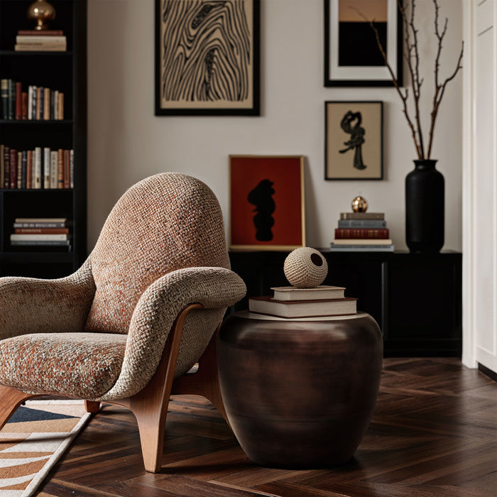 Capsule - Aluminum End Table - Simple Home Plus