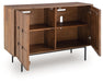 Juddins - Brown - Accent Cabinet - Simple Home Plus