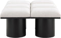 Pavilion - 6 Piece Modular Bench With Black Base - Simple Home Plus