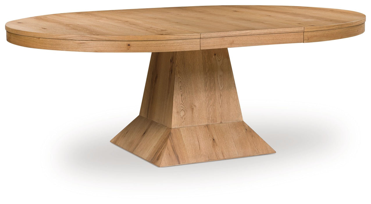 Bracken - Light Brown - Dining Extension Table - Simple Home Plus