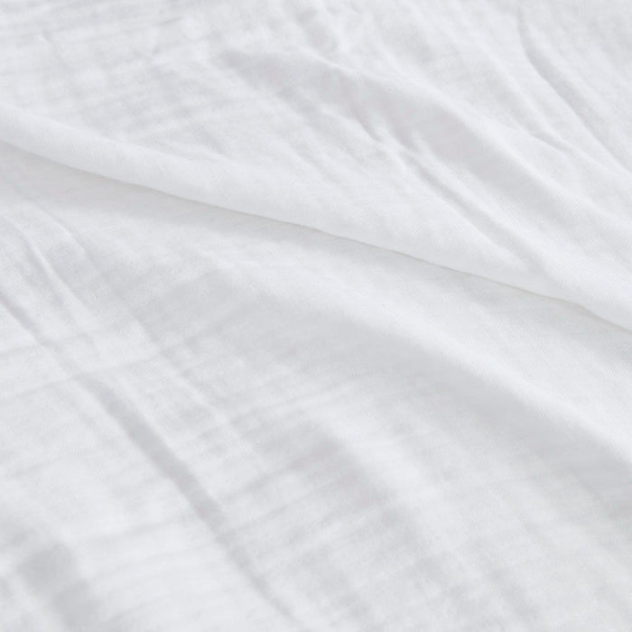 Gauze - King 100% Lightweight Blanket - White - Simple Home Plus