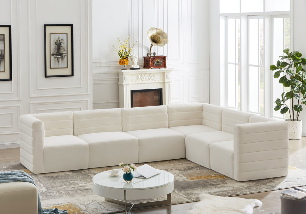 Quincy - 6 Piece Modular Sectional - Simple Home Plus