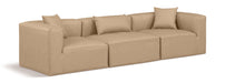 Cube - Modular 3 Seat Sofa - Tan - Simple Home Plus