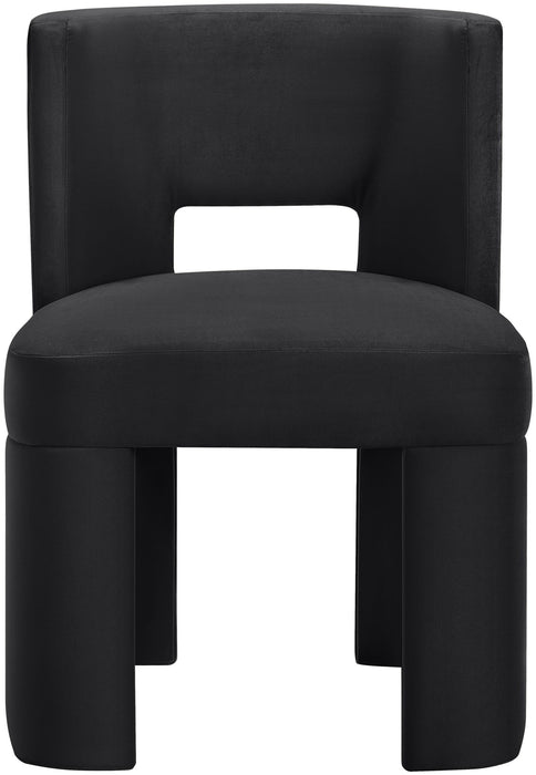 Zuno - Velvet Performance Fabric Upholstered Dining Chair (Set of 2) - Simple Home Plus