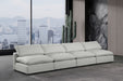Comfy - Linen Modular Armless Sofa 4 Seats - Simple Home Plus