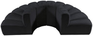 Arc - Velvet 4 Piece Modular Sofa - Simple Home Plus