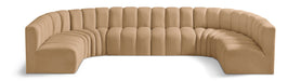 Arc - Velvet Modular U-Shaped Sectional - Simple Home Plus